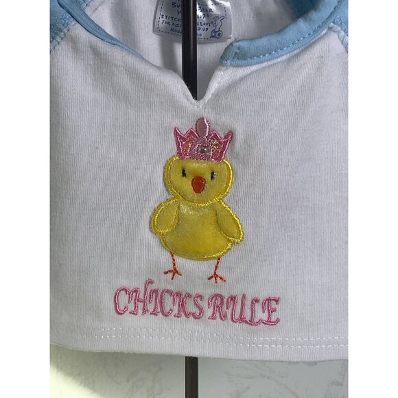 Build-A-Bear Workshop Chicks Rule Outfit For Stuffed Animals - Picture 2 of 9